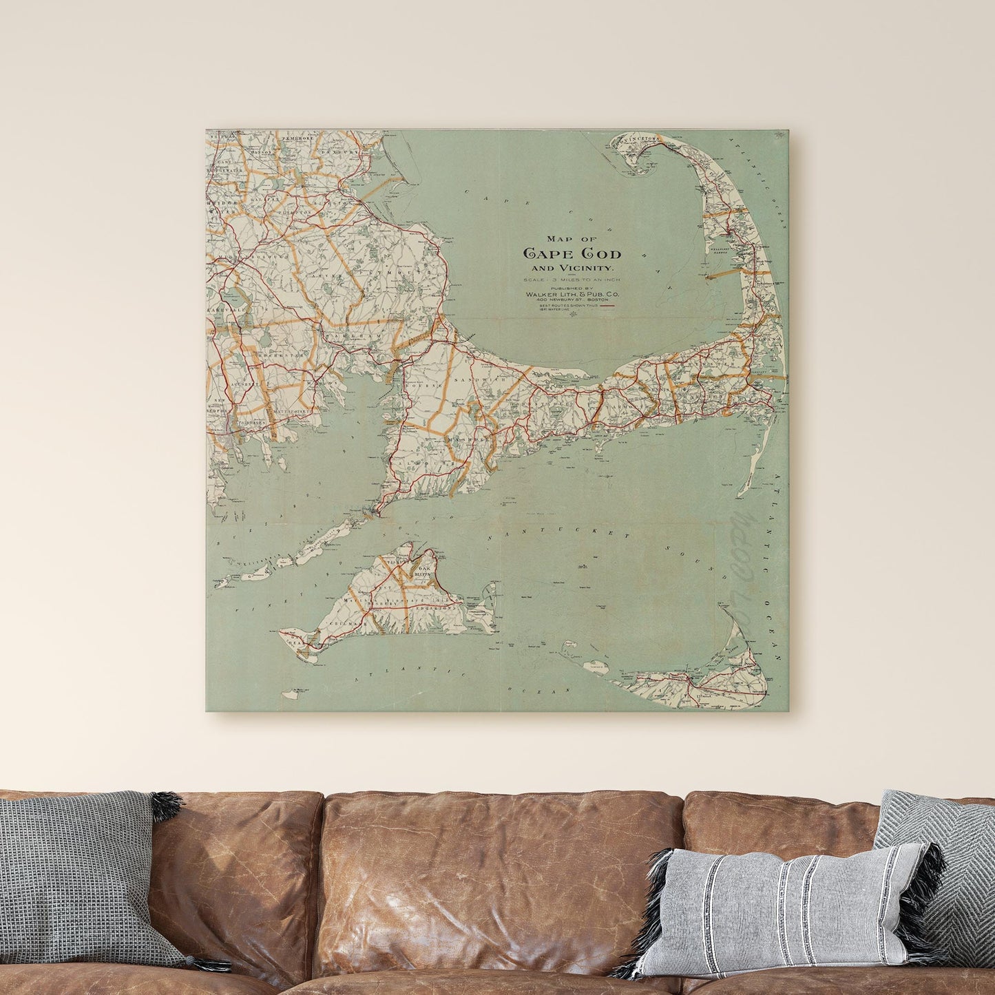 Map of Cape Cod