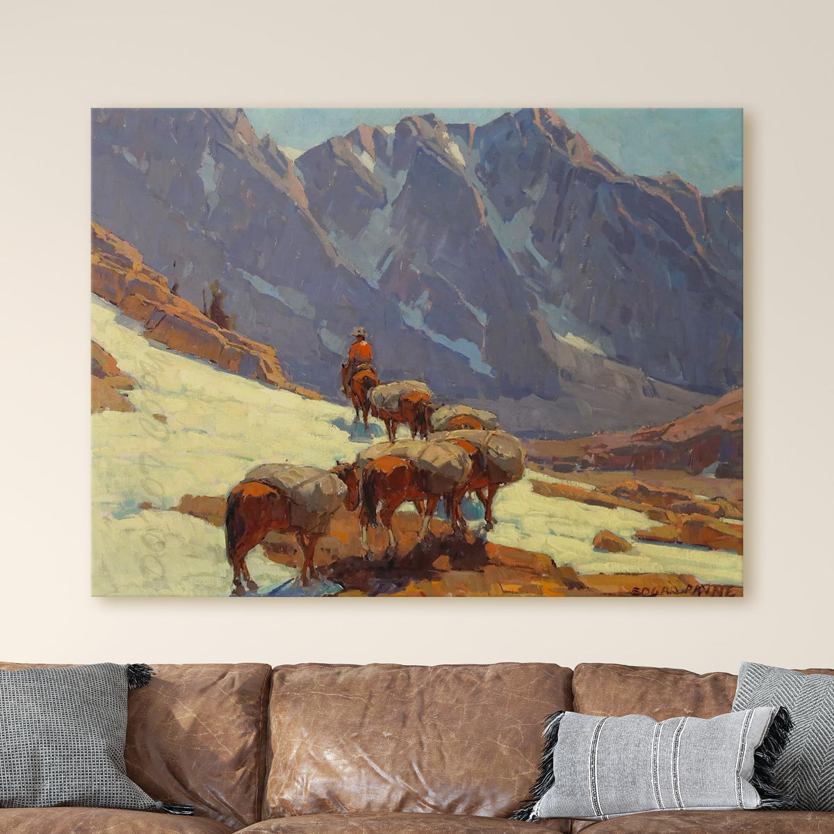 Sierra Pass - Edgar Payne