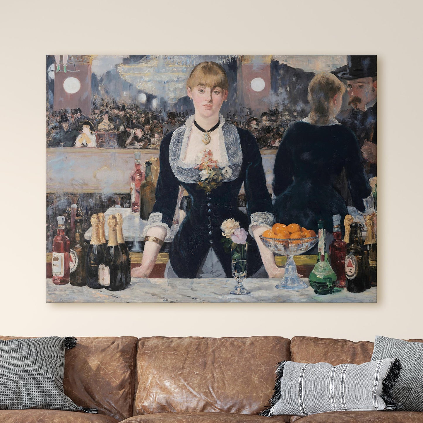 A Bar at the Folies-Bergère (1882) by Édouard Manet