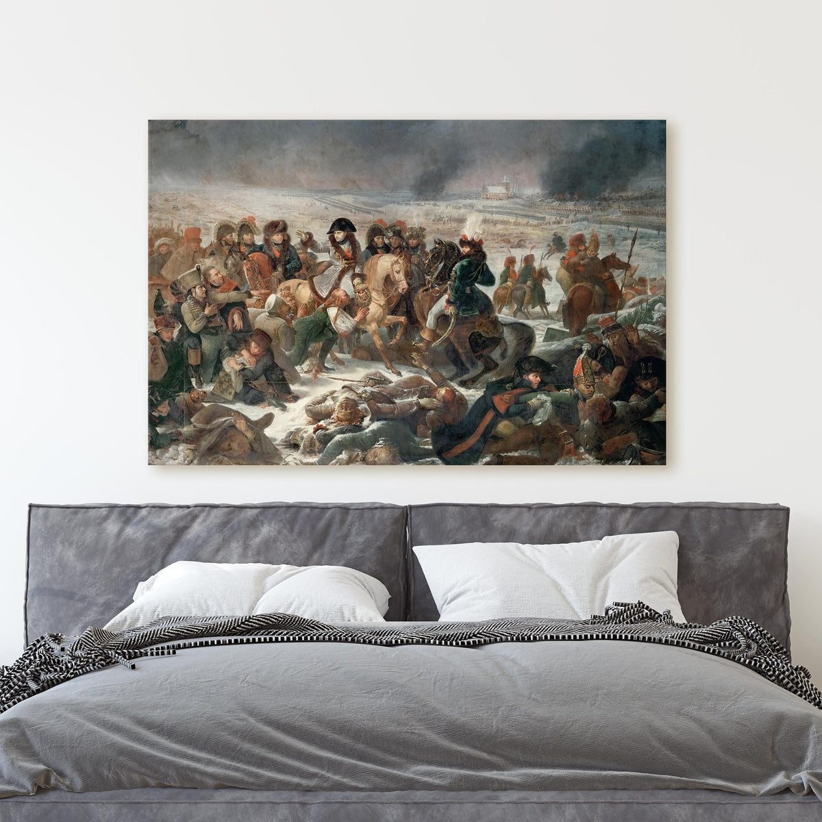Napoleon on the Battlefield of Eylau by Antoine-Jean Gros