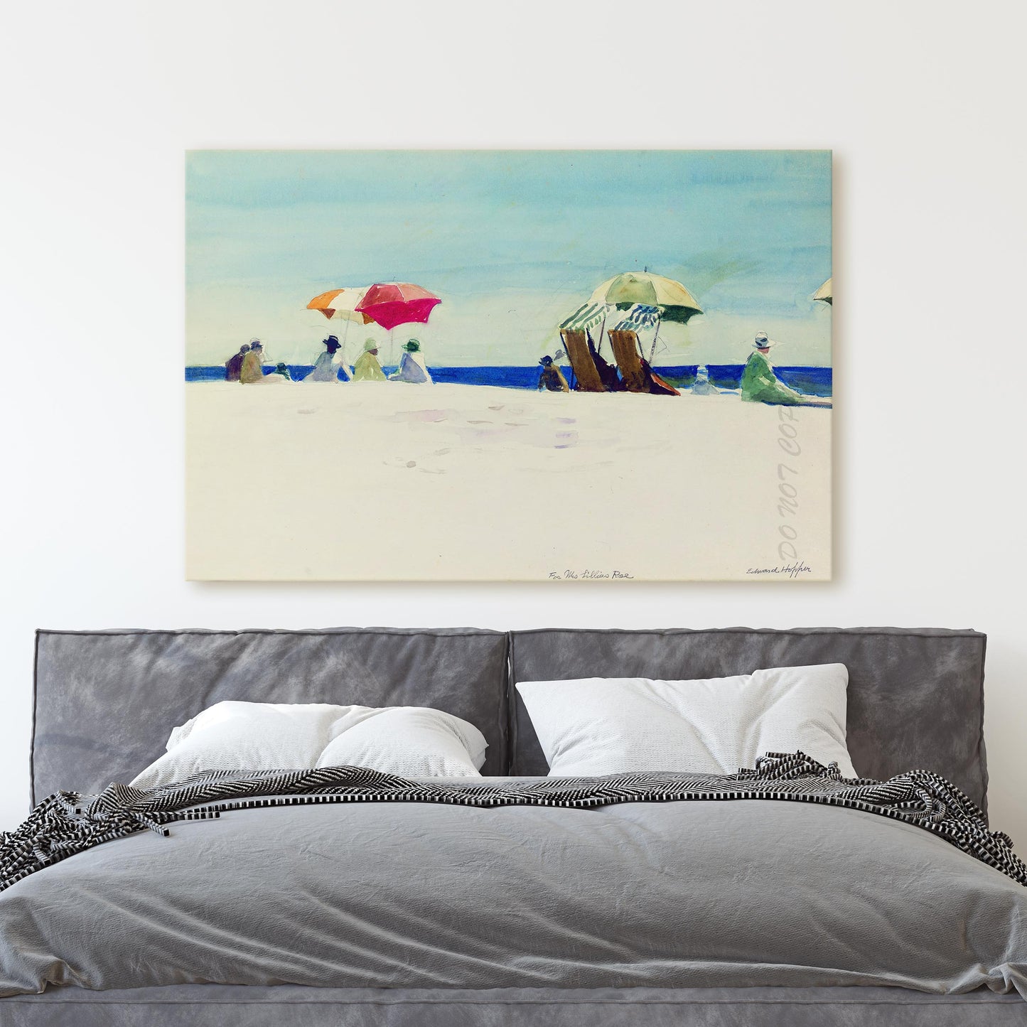 Gloucester Beach, Bass Rocks by Edward Hopper