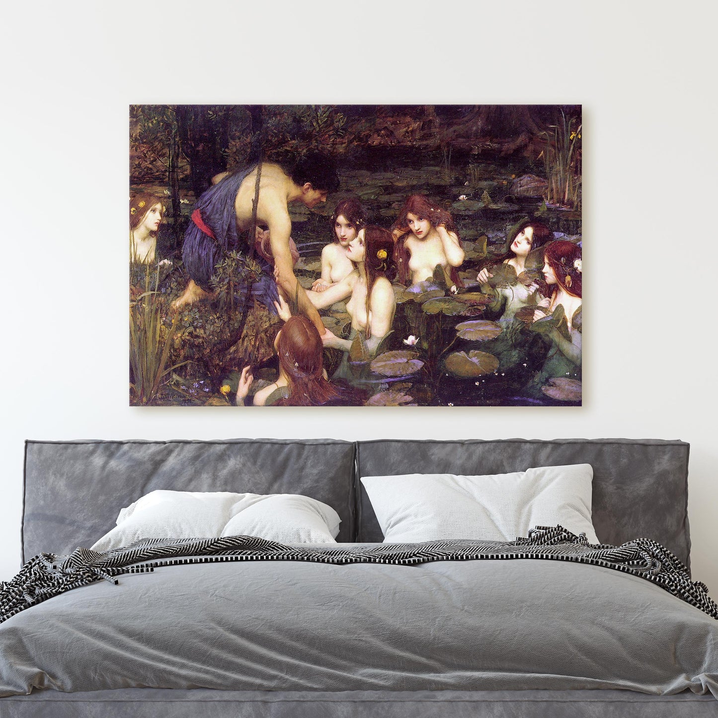 Hylas and the Nymphs 1896 - John William Waterhouse