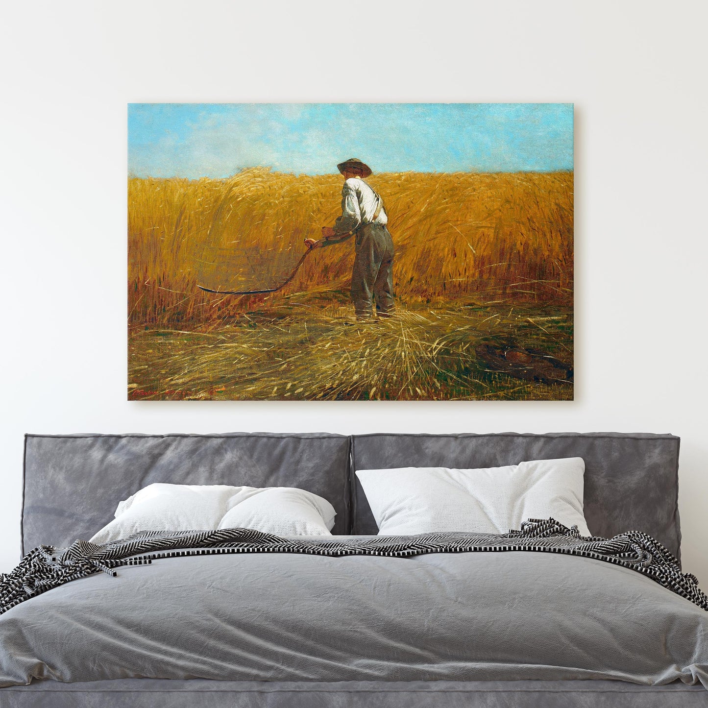The Veteran In A New Field by Winslow Homer