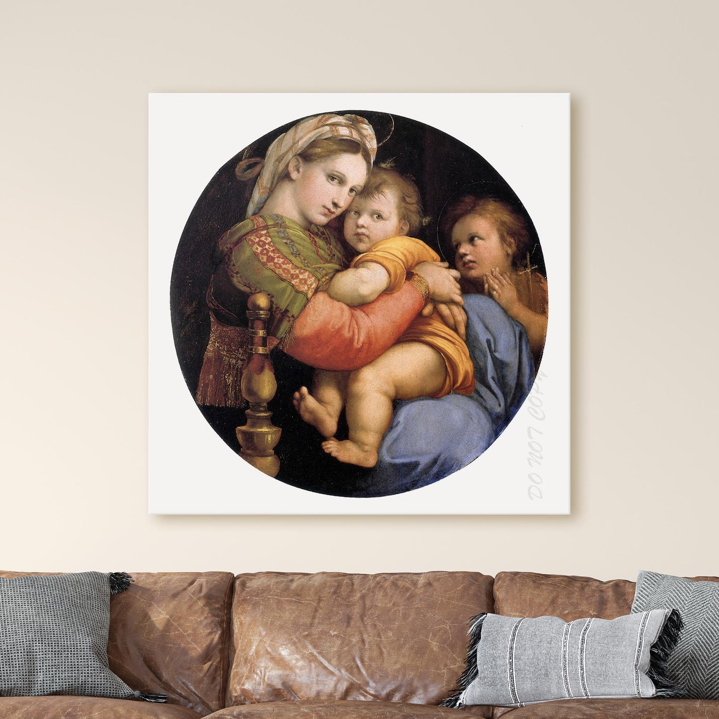 The Madonna Of The Chair by Raphael
