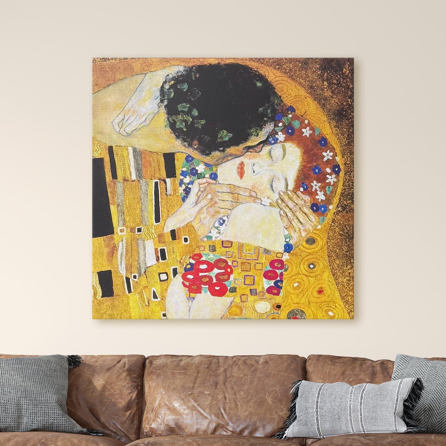 The Kiss by Gustav Klimt