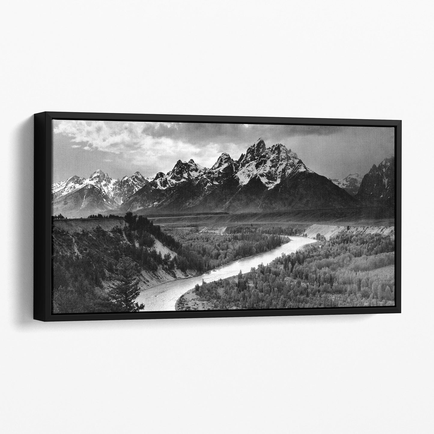 The Tetons and the Snake River, Grand Teton National Park by Ansel Adams