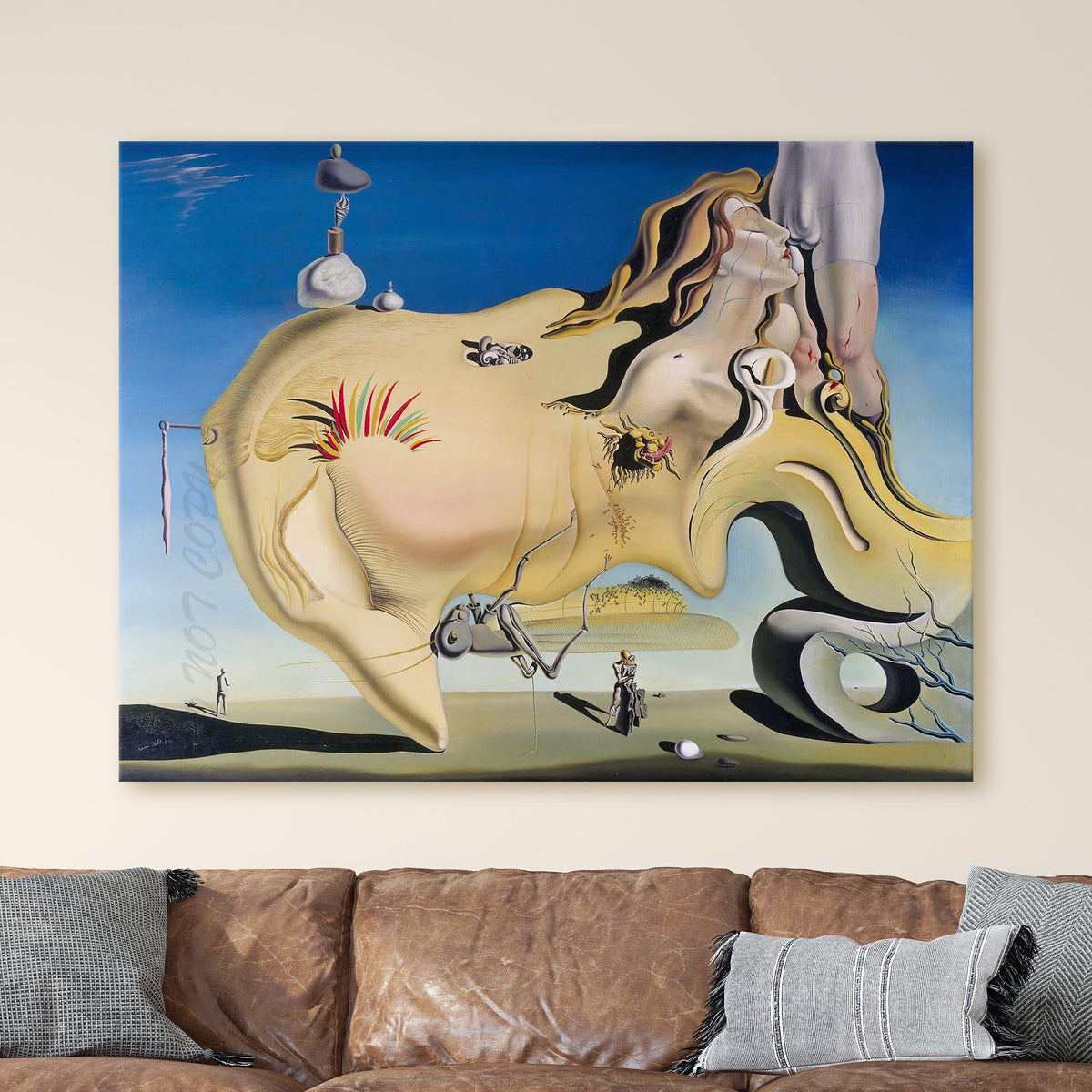 The Great Masturbator, 1929 - Salvador Dali