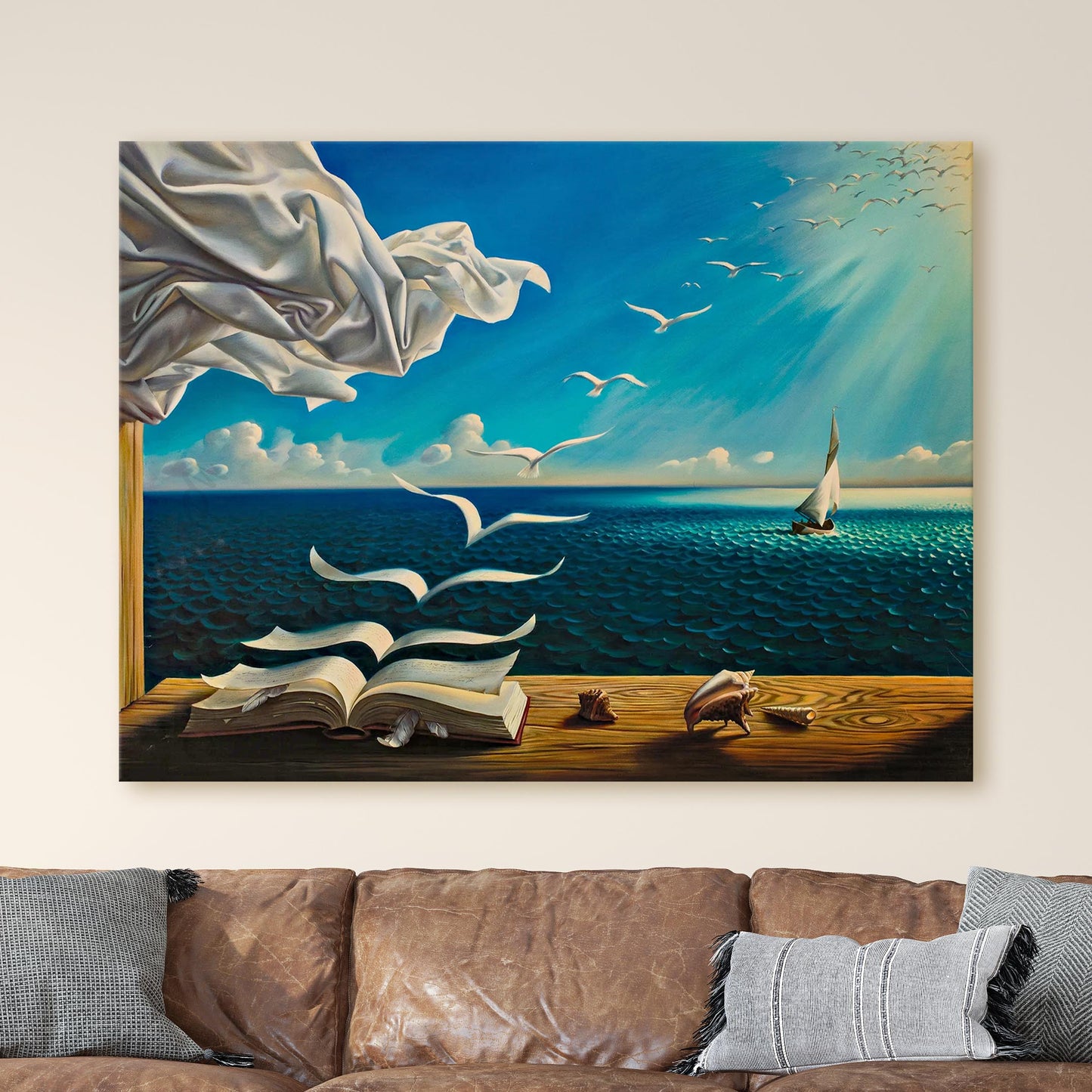 Books to Birds 1931 by Salvador Dali