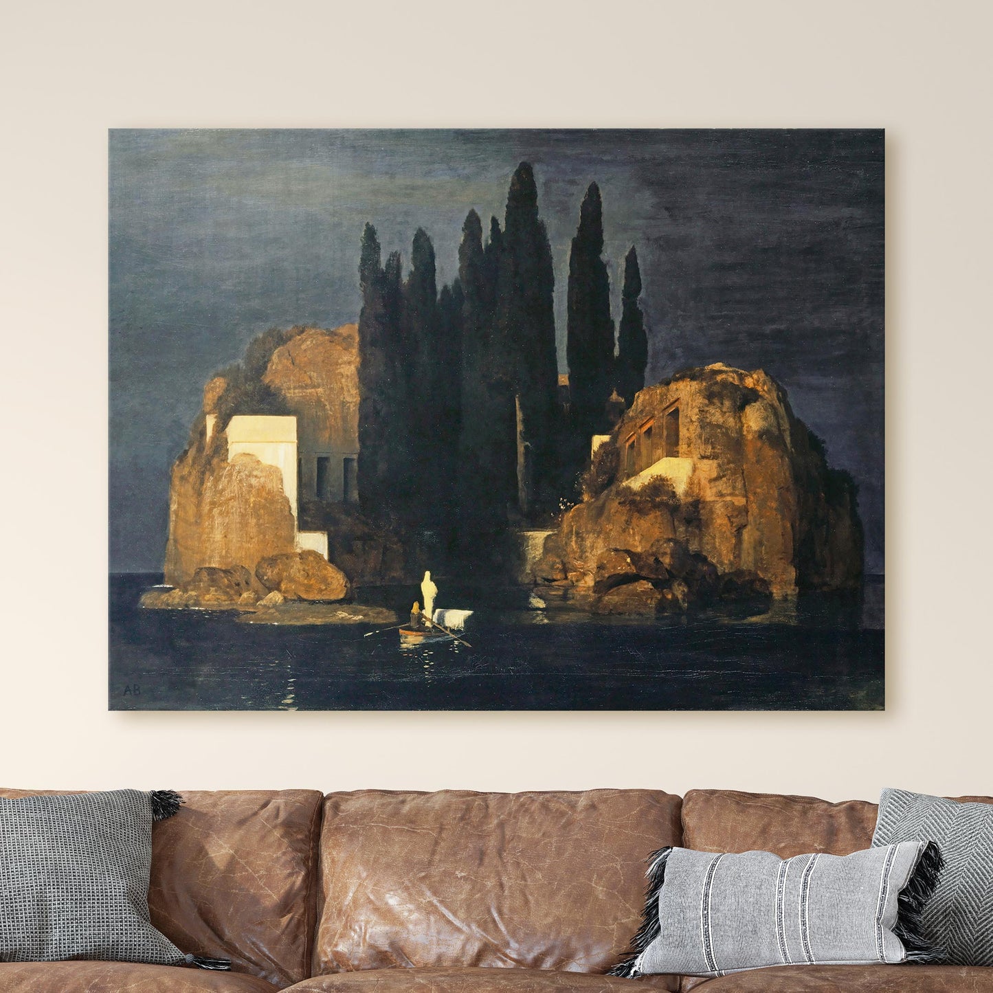 The Isle of the Dead, 1883 by Arnold Bocklin