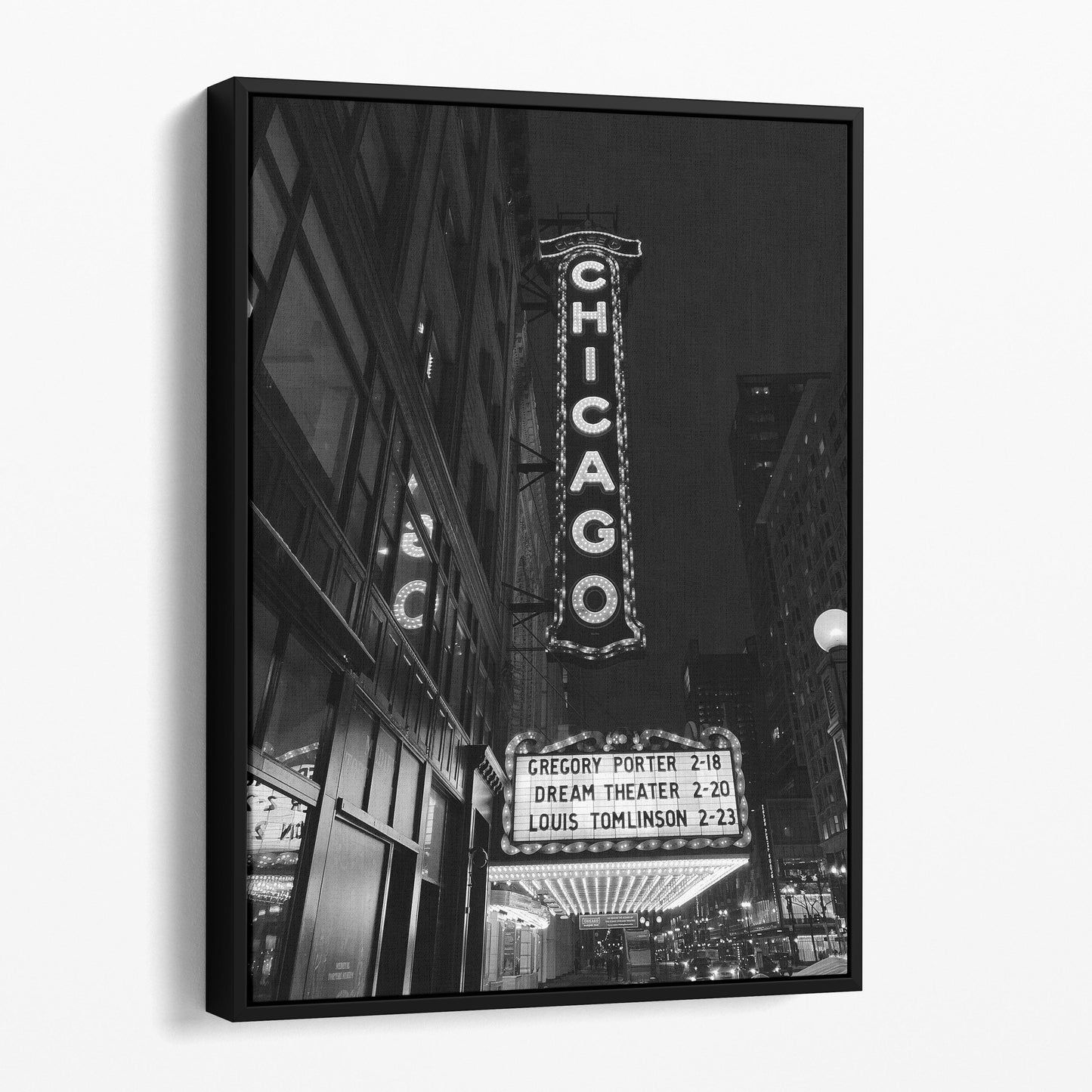 Chicago Theatre Sign