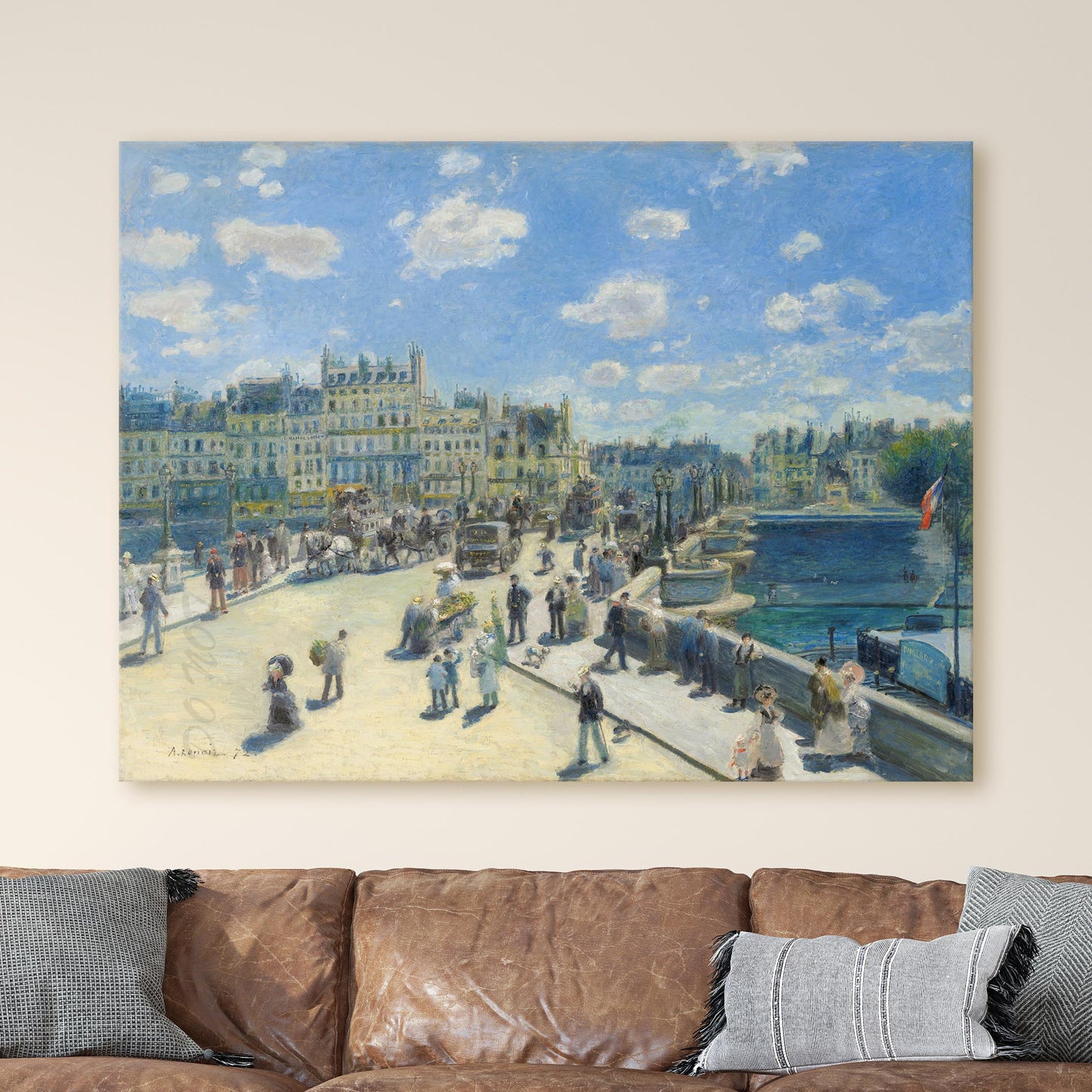 Pont Neuf, Paris by Auguste Renoir
