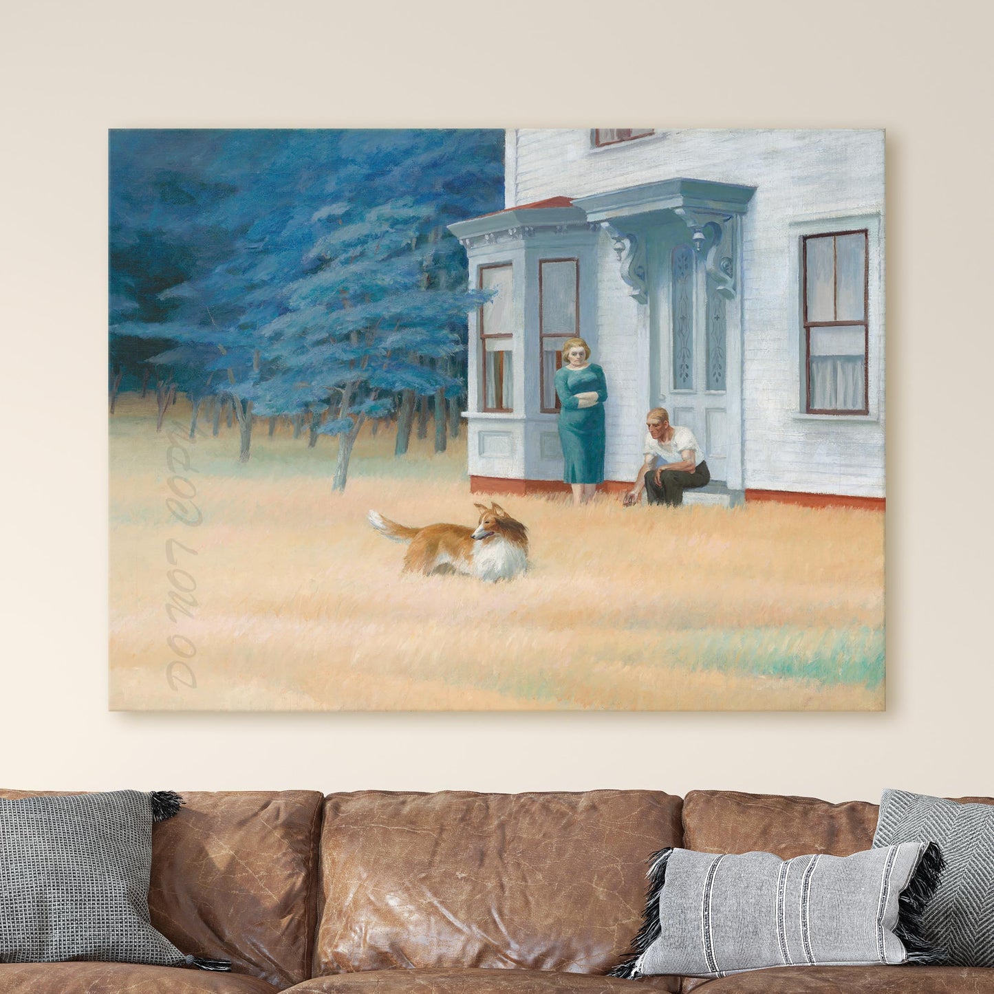 Cape Cod Evening, 1939 by Edward Hopper