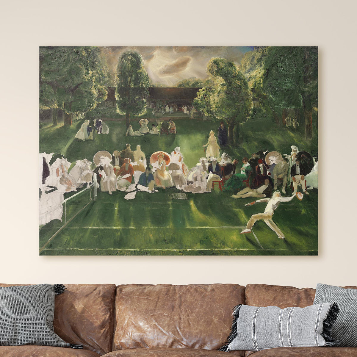 Tennis Tournament (1920) - George Bellows
