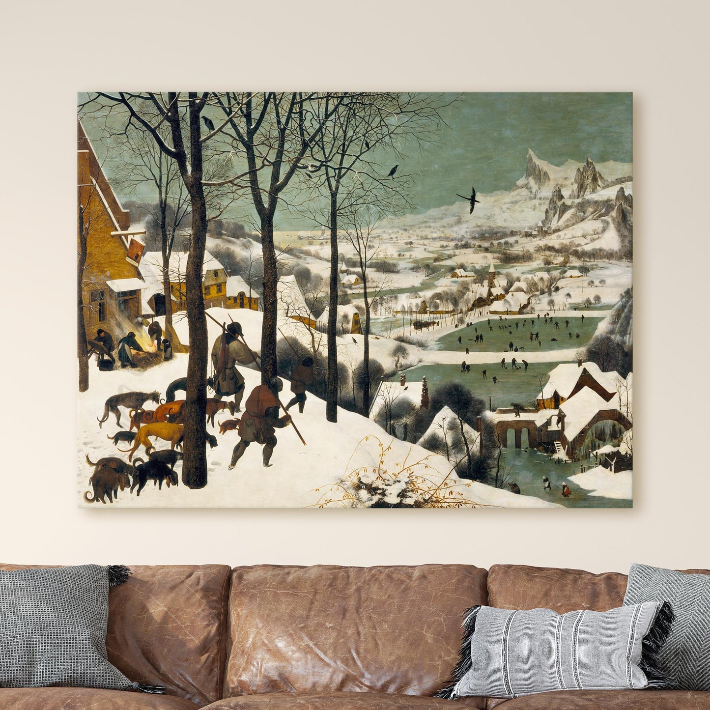 The Hunters in the Snow (Winter) by Pieter Brueghel the Elder