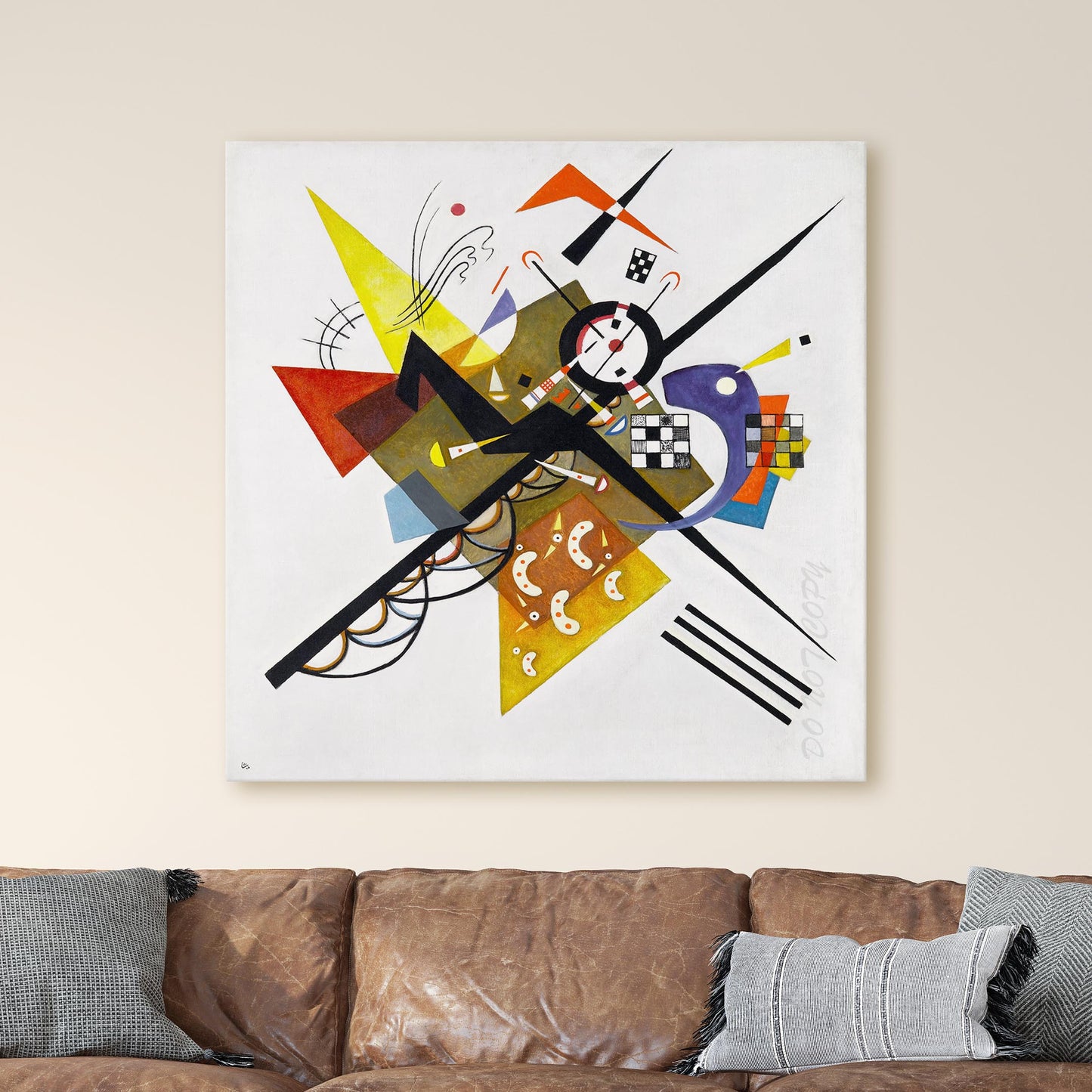 On White II, 1923 by Kandinsky