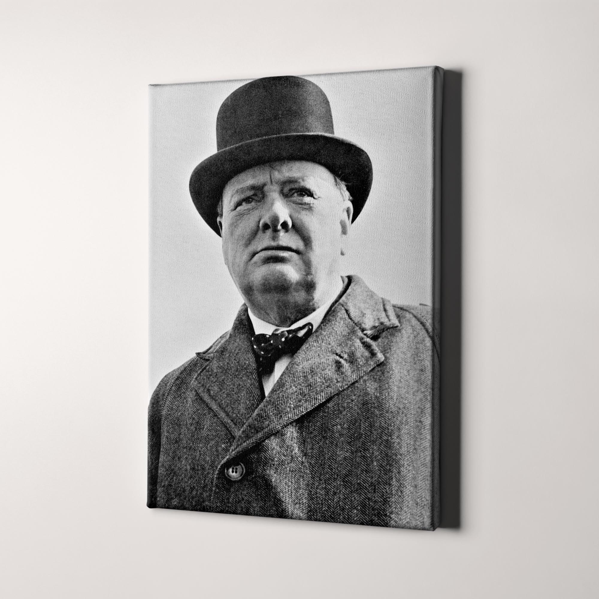 Winston Churchill The Gathering Storm Canvas Wall Art Prints – Big ...