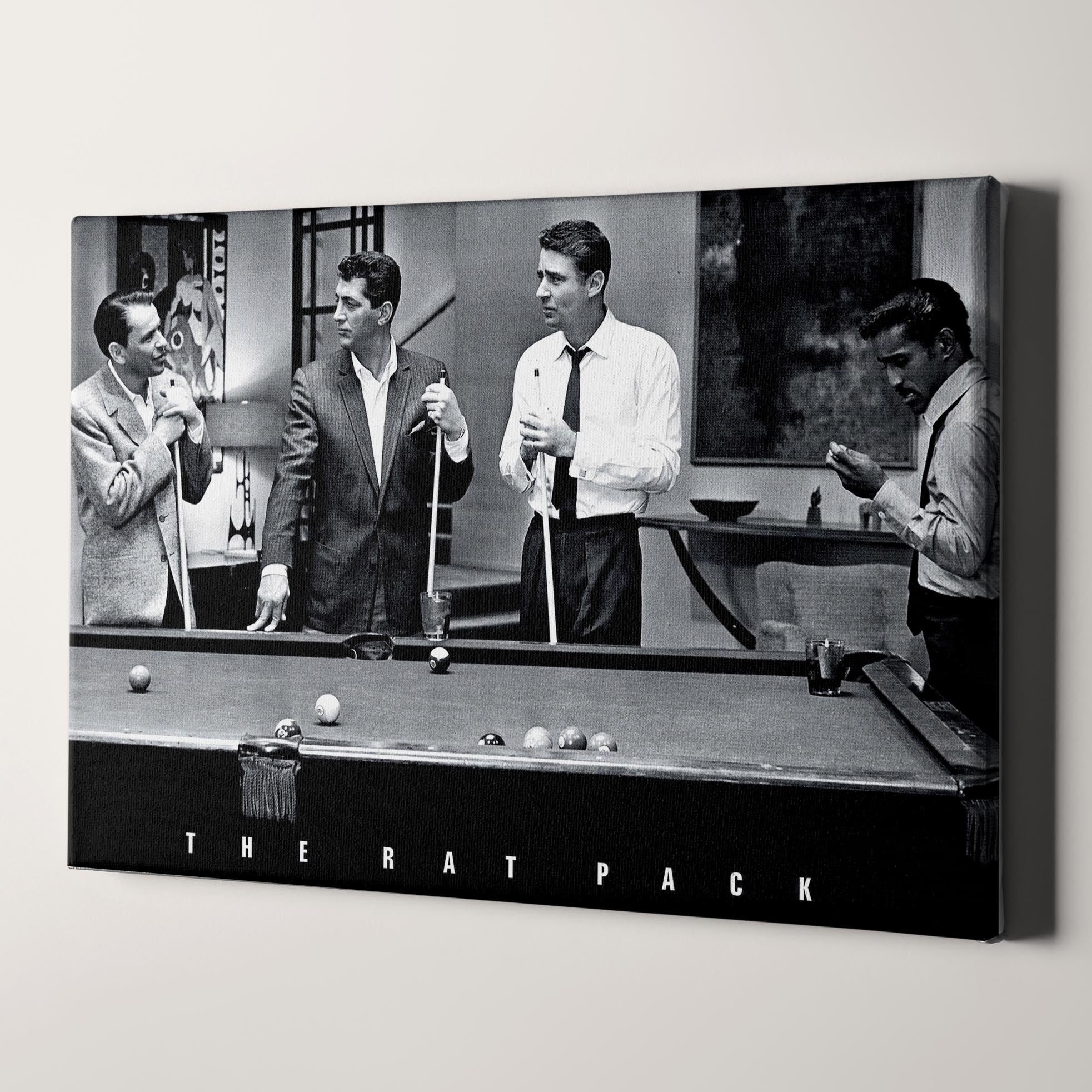 The Rat Pack Prnt | Vntage | Frank Snatra and the Rat Pack Playng The Rat Pack Prnt | Vntage | Frank Snatra and the Rat Pack Playng