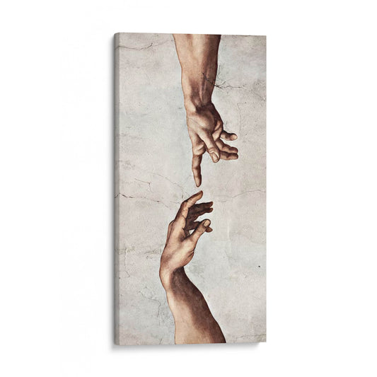 Hands Of God And Adam by Michelangelo