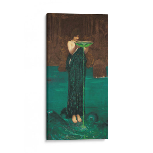 Circle Invidiosa 1892 by John William Waterhouse