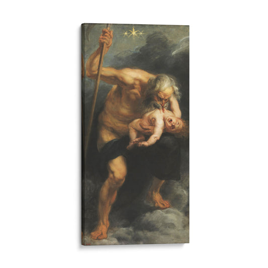 Saturn Devouring His Son by Rubens