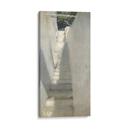 Staircase in Capri by John Singer Sargent