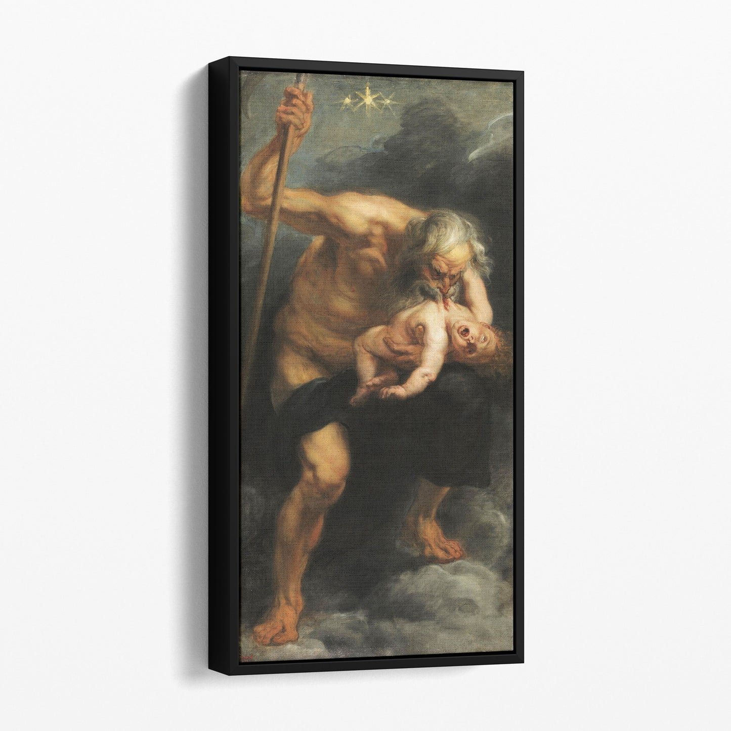 Saturn Devouring His Son by Rubens