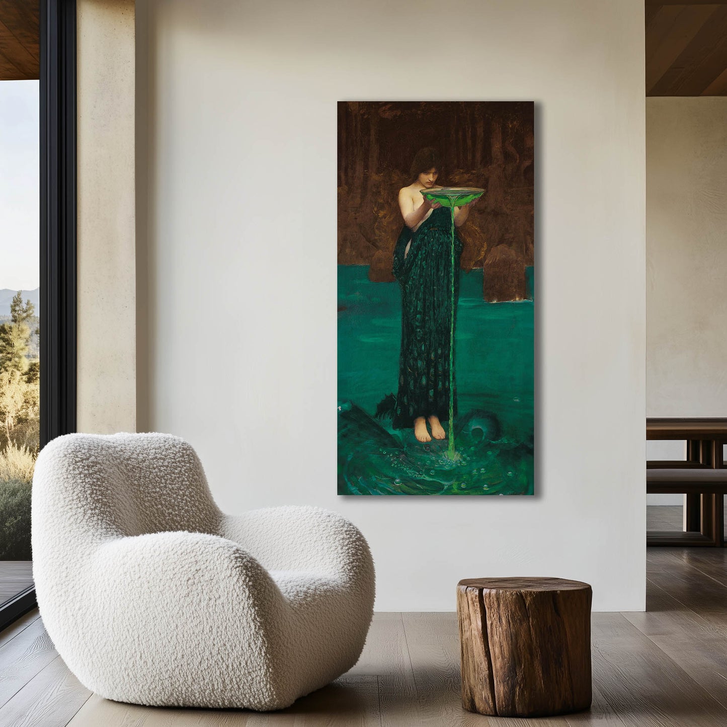 Circle Invidiosa 1892 by John William Waterhouse