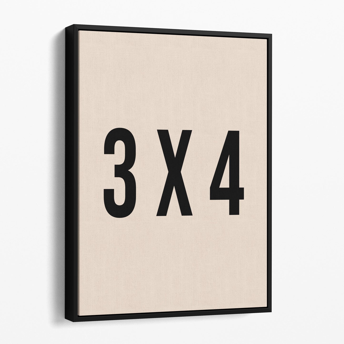 Custom Canvas - Portrait (3:4)