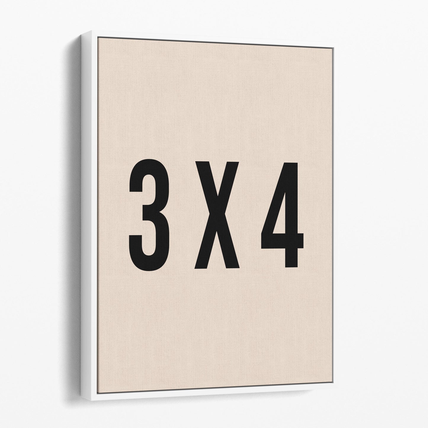 Custom Canvas - Portrait (3:4)