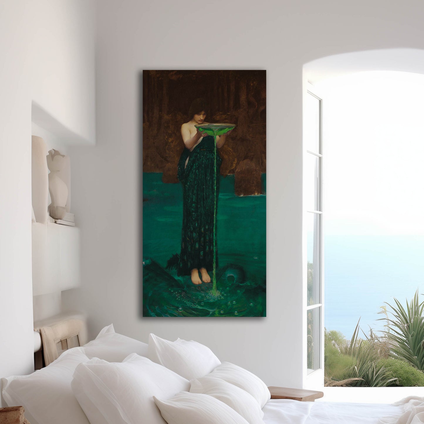 Circle Invidiosa 1892 by John William Waterhouse