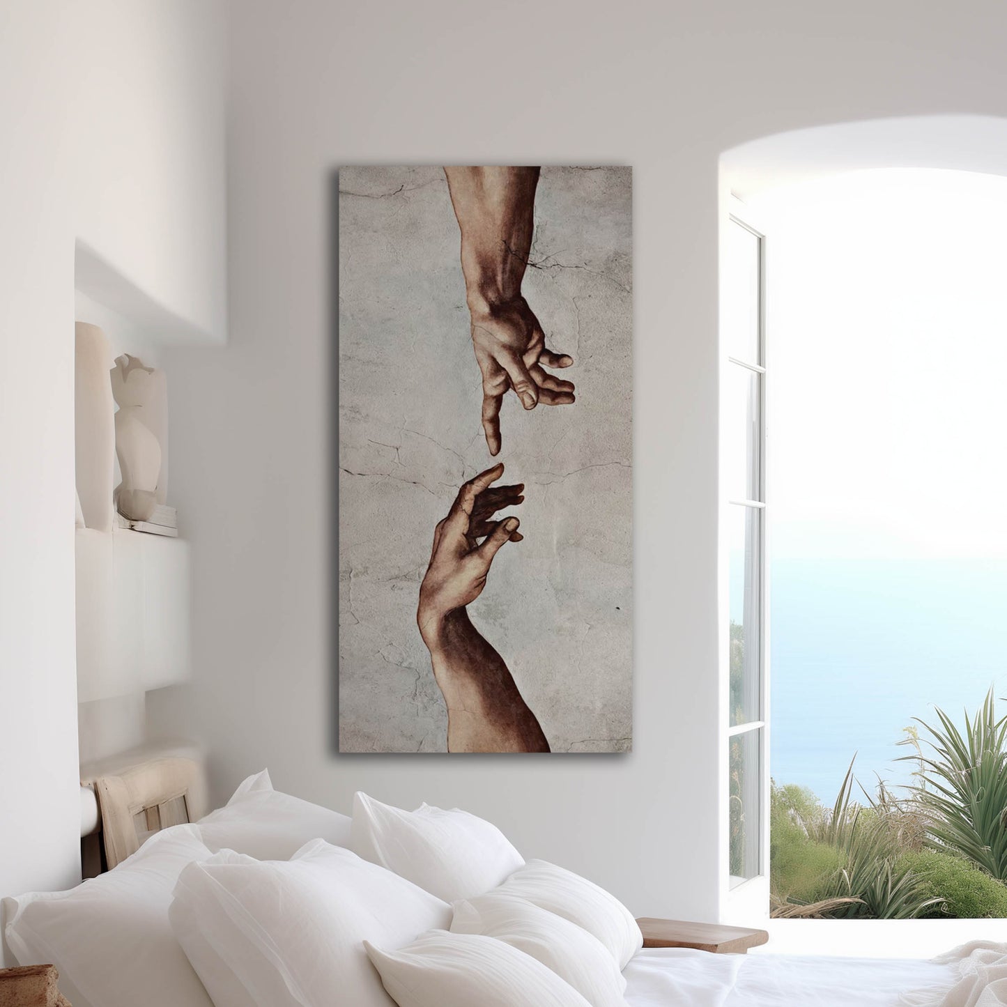 Hands Of God And Adam by Michelangelo