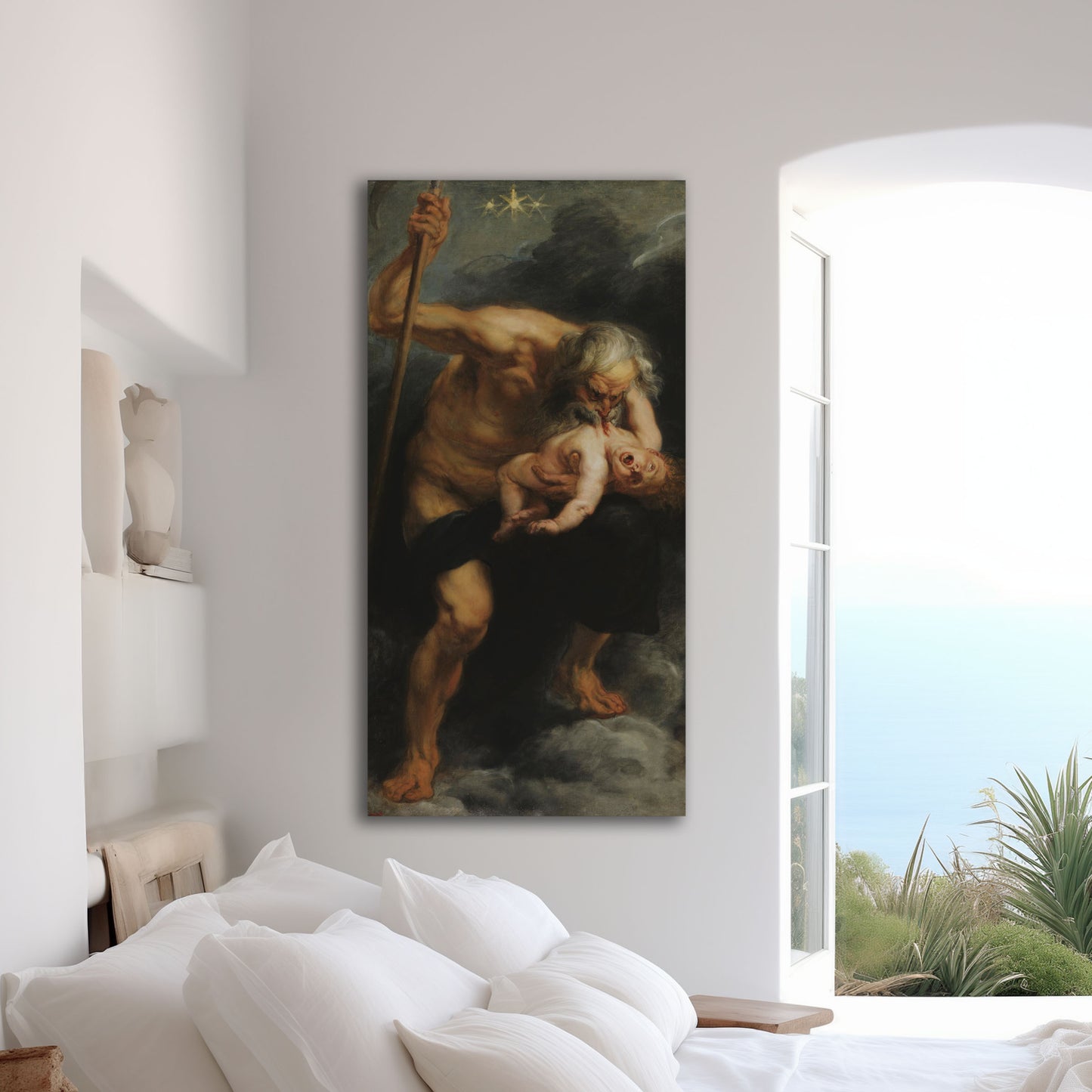 Saturn Devouring His Son by Rubens