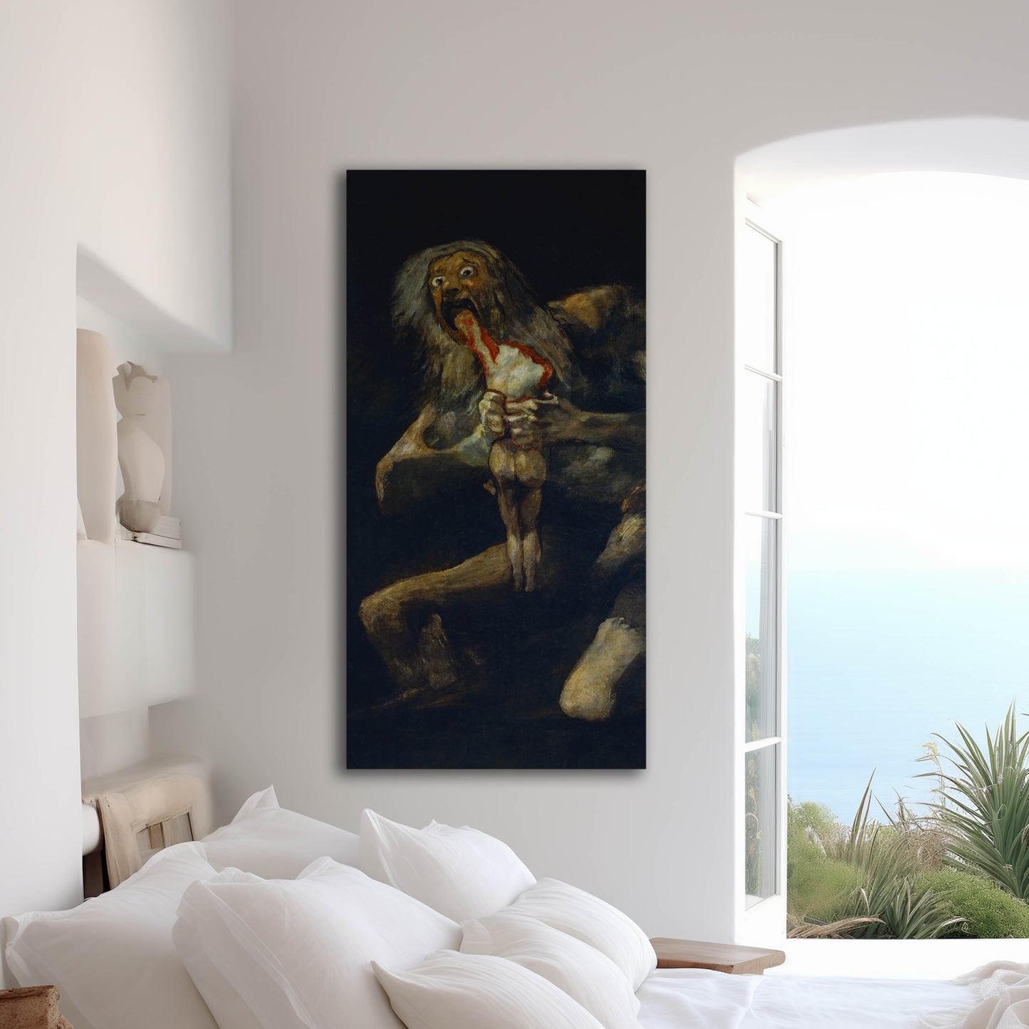 Saturn Devouring His Son by Francisco Goya