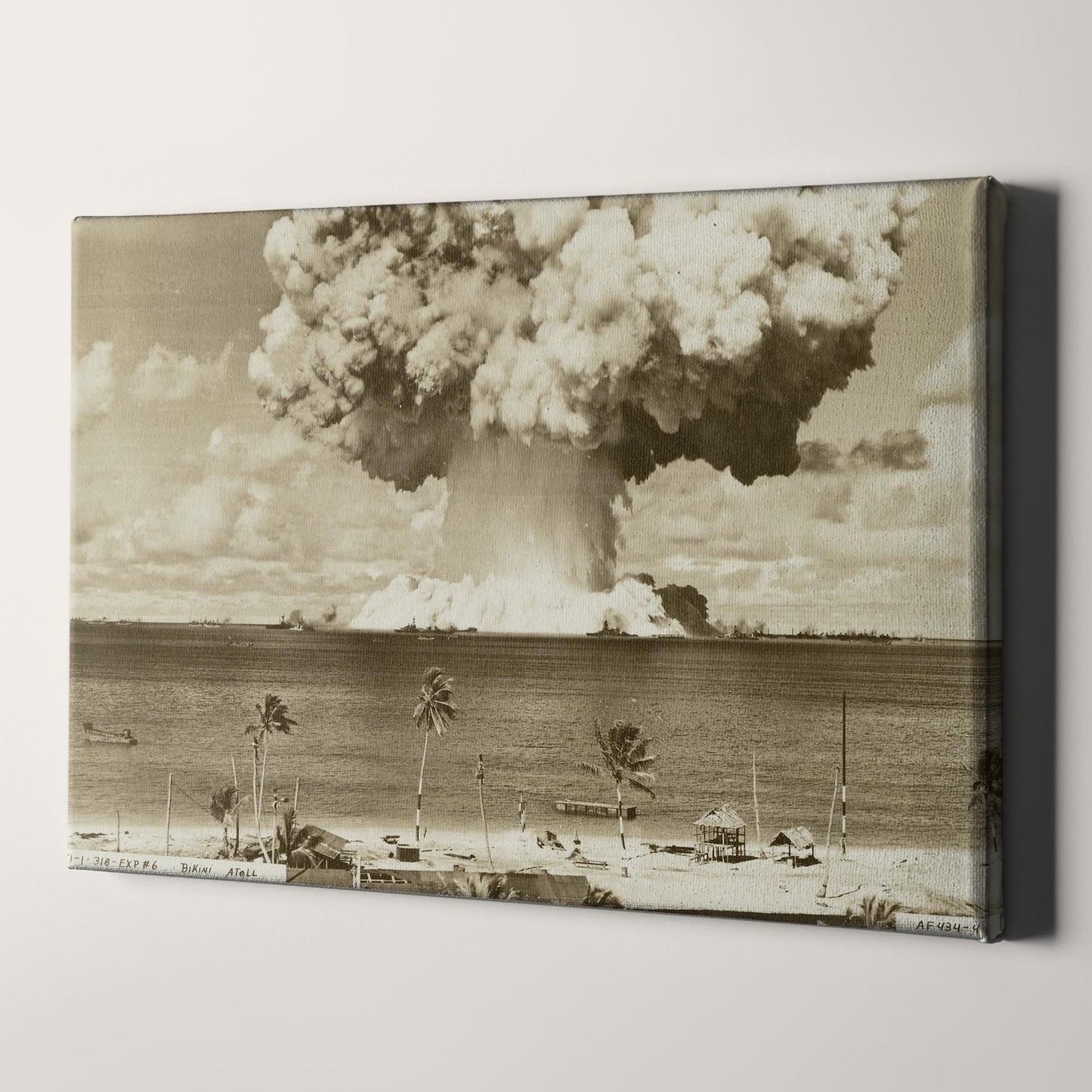 The "Baker" Explosion of Operation Crossroads at Bikini Atoll