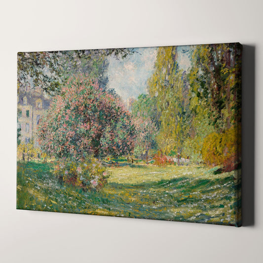 The Parc Monceau (1876) by Claude Monet