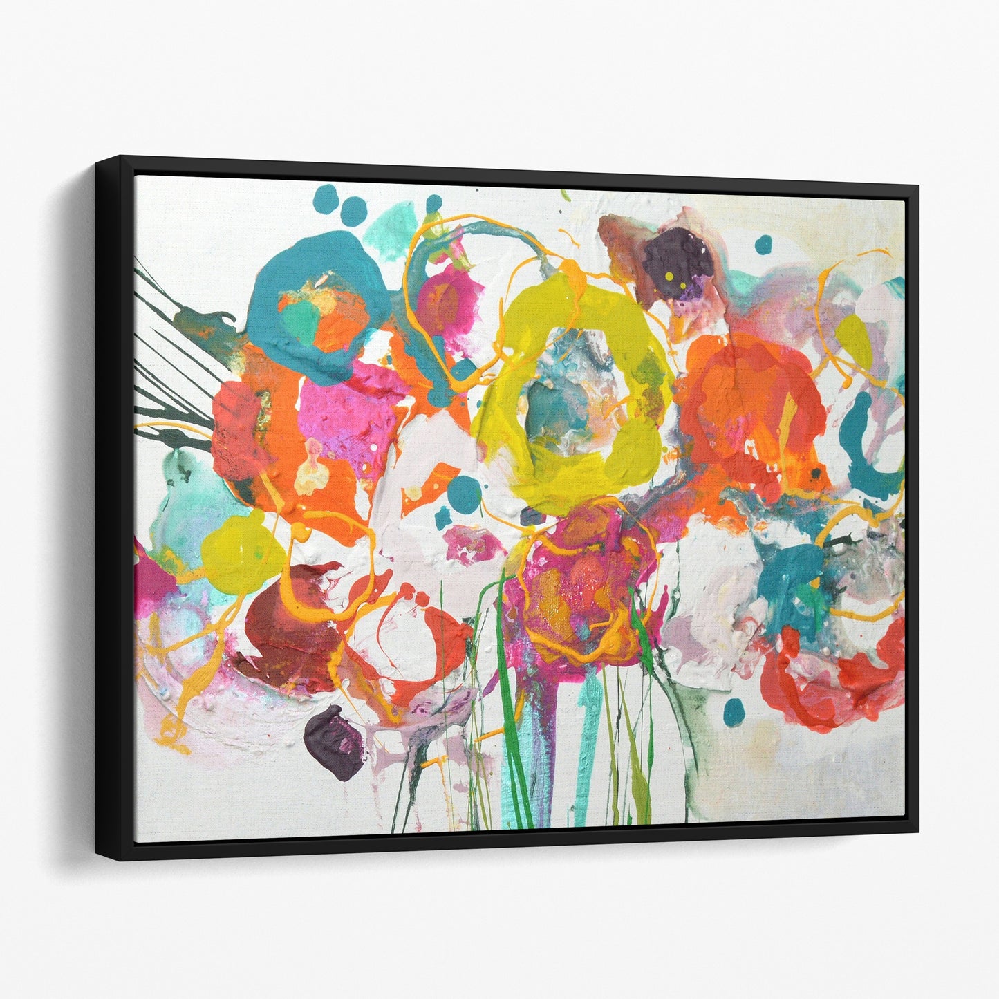 Abstract Flower Art