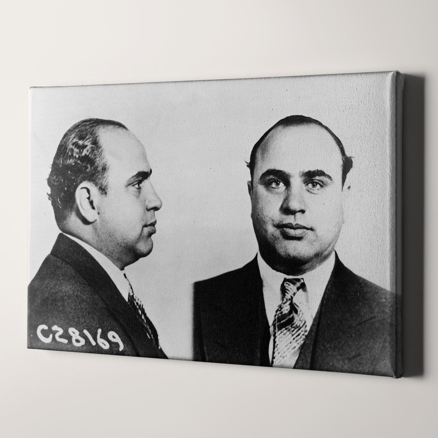 Al Capone 1930s Chicago Prison Mug Shots