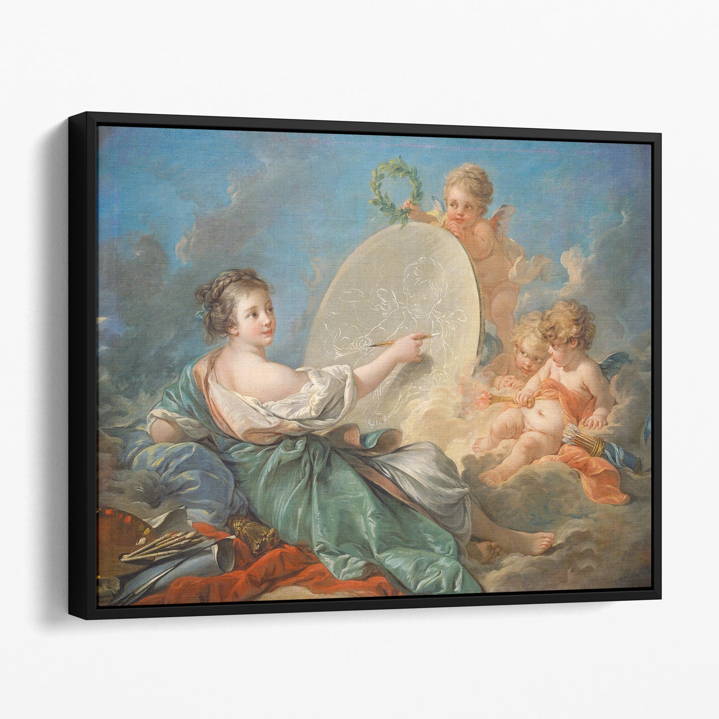 Allegory of Painting (1765) by Francois Boucher