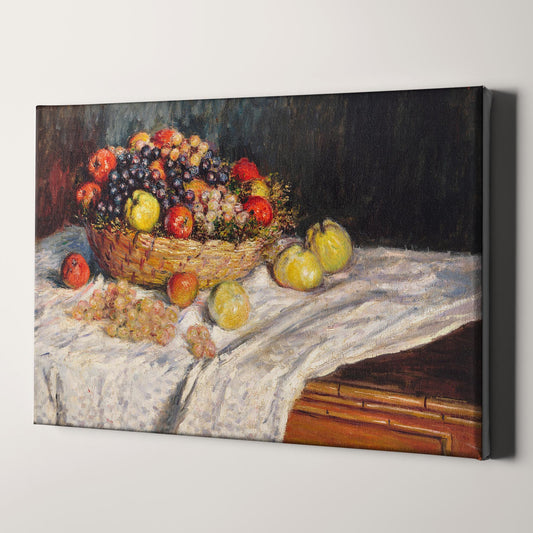 Apples and Grapes (1879–1880) by Claude Monet