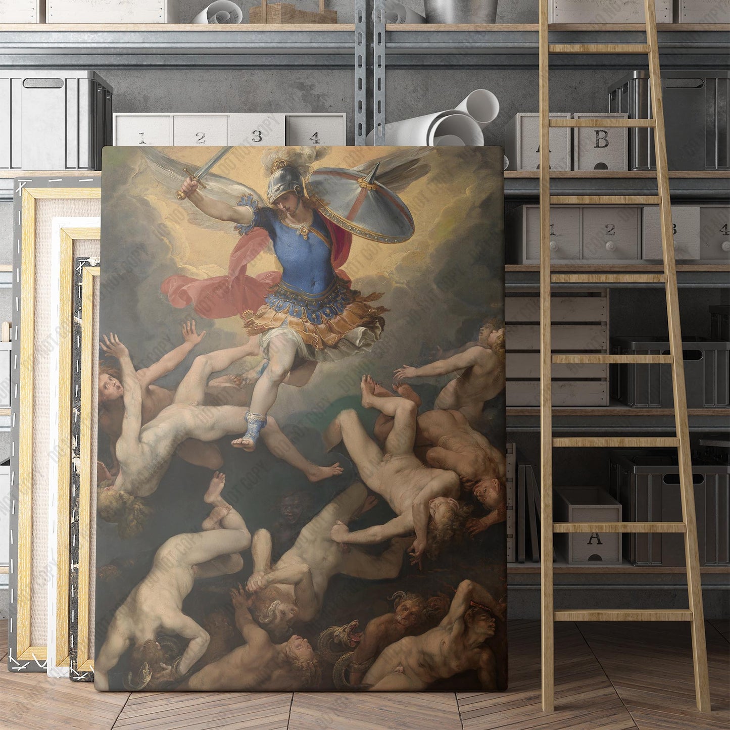 Archangel Michael And The Rebel Angels