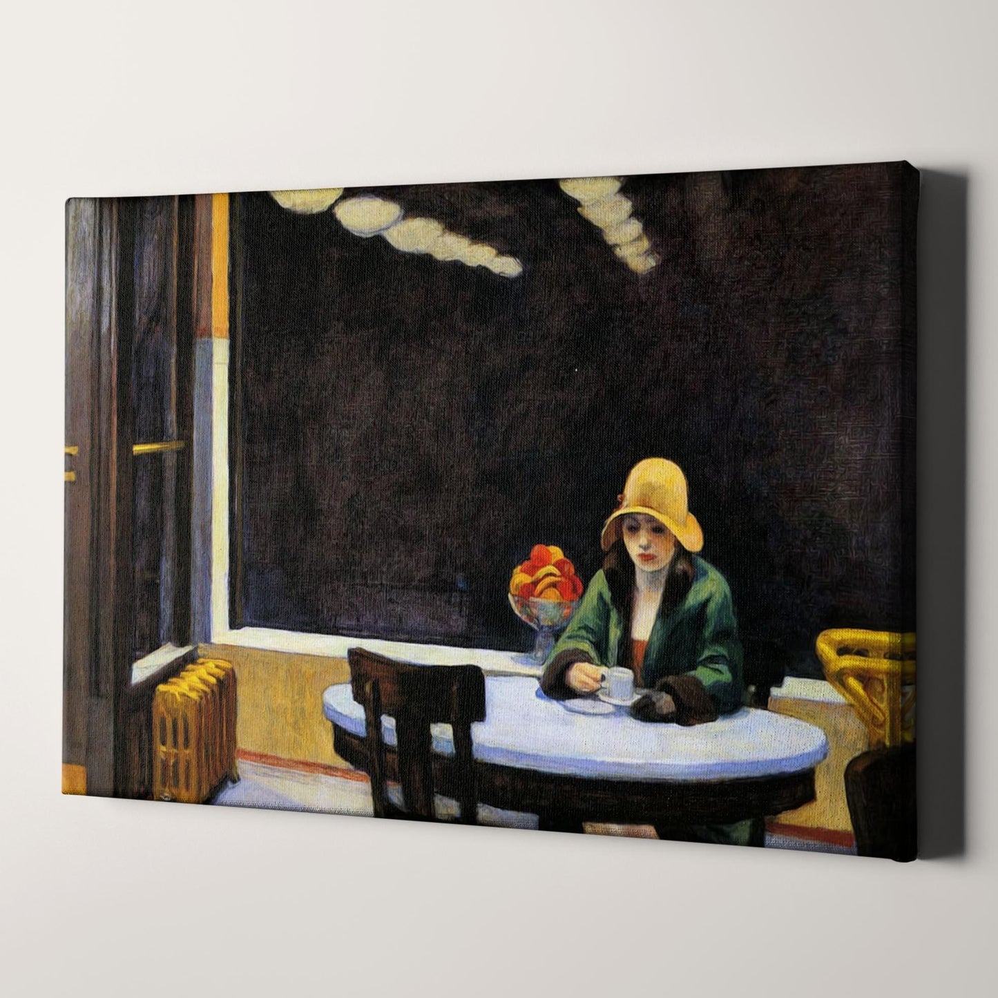 Automat 1927 Girl In Cafe by Edward Hopper