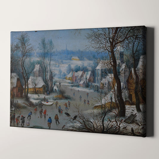 Winter Scenery by Pieter Bruegel the Elder