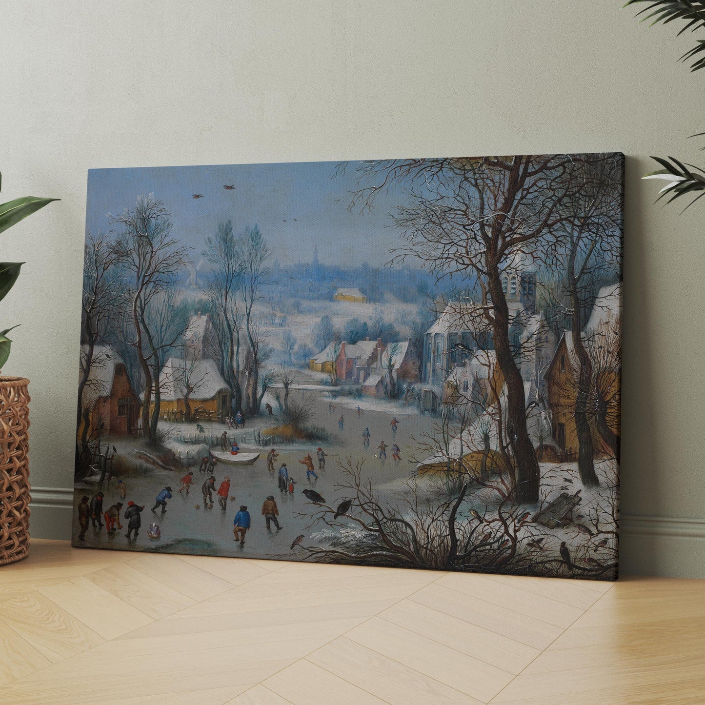 Winter Scenery by Pieter Bruegel the Elder