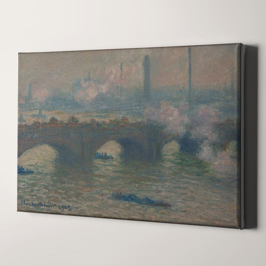 Waterloo Bridge, Gray Day (1903) by Claude Monet