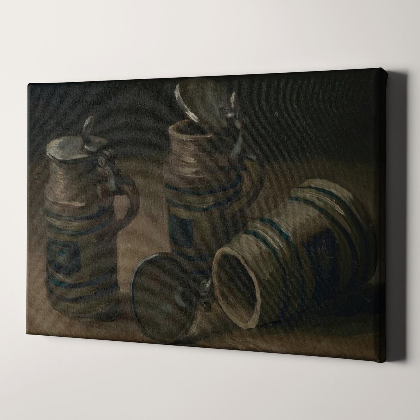 Beer Tankards (1885) by Van Gogh