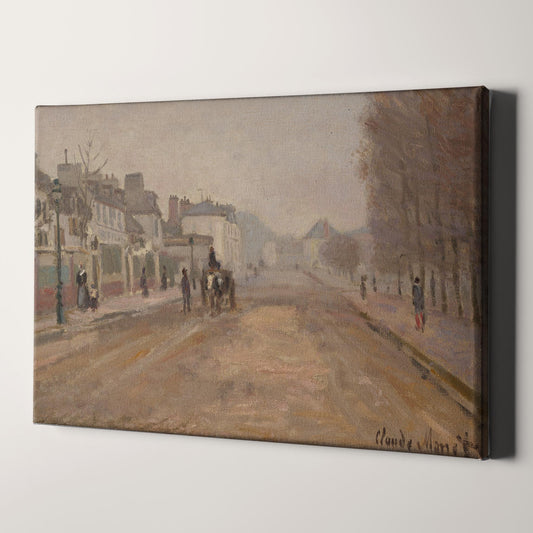 Boulevard Héloise, Argenteuil (1872) by Claude Monet