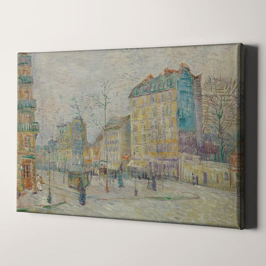 Boulevard de Clichy (1887) by Van Gogh