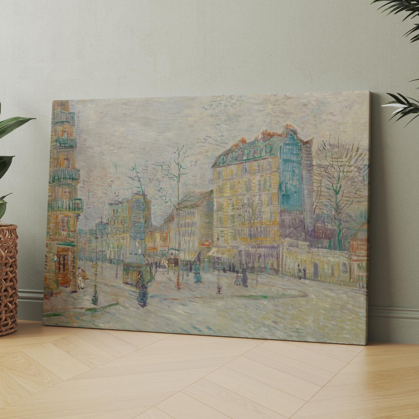 Boulevard de Clichy (1887) by Van Gogh