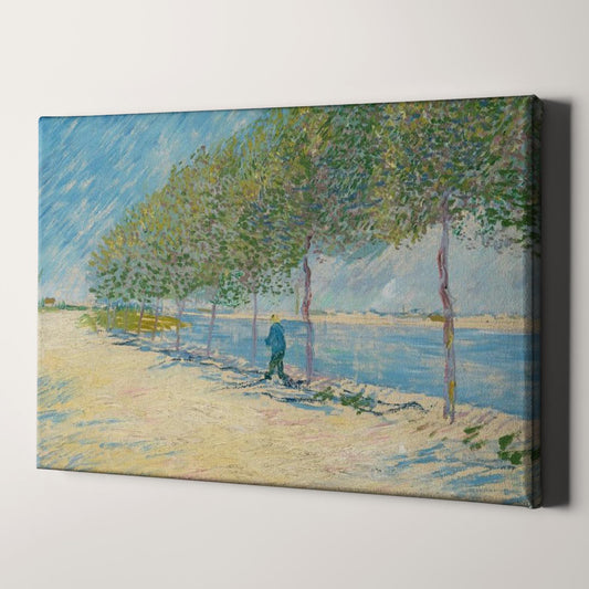 By the Seine (1887) by Van Gogh