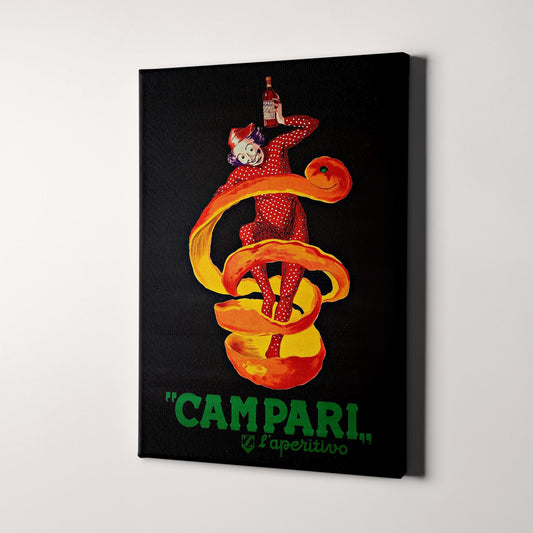 Campari Aperitif, Vintage Advertising Poster